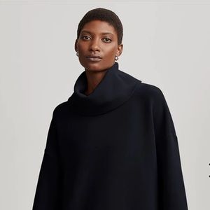 Varley Sweat with Gold Side Zippers